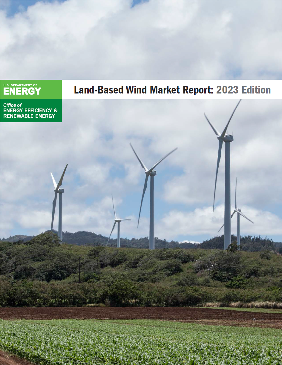 Annual Doe Report Shows Technology Advancement And Value Of Wind Energy