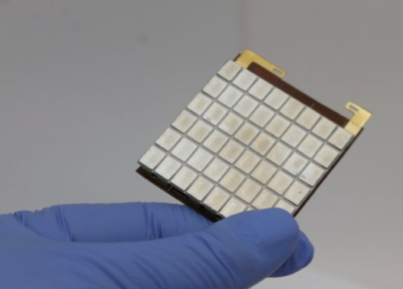 A thermoelectric device by Alphabet Energy (Courtesy Alphabet Energy)