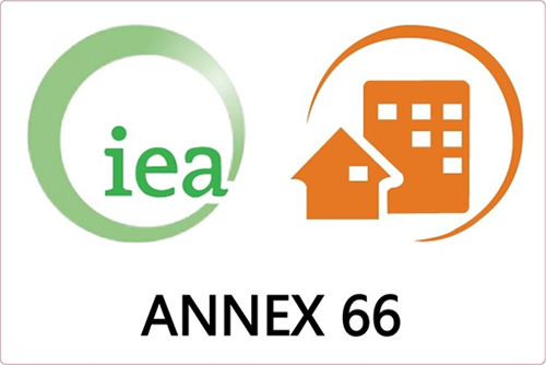 Logos for International Energy Agency and Annex 66