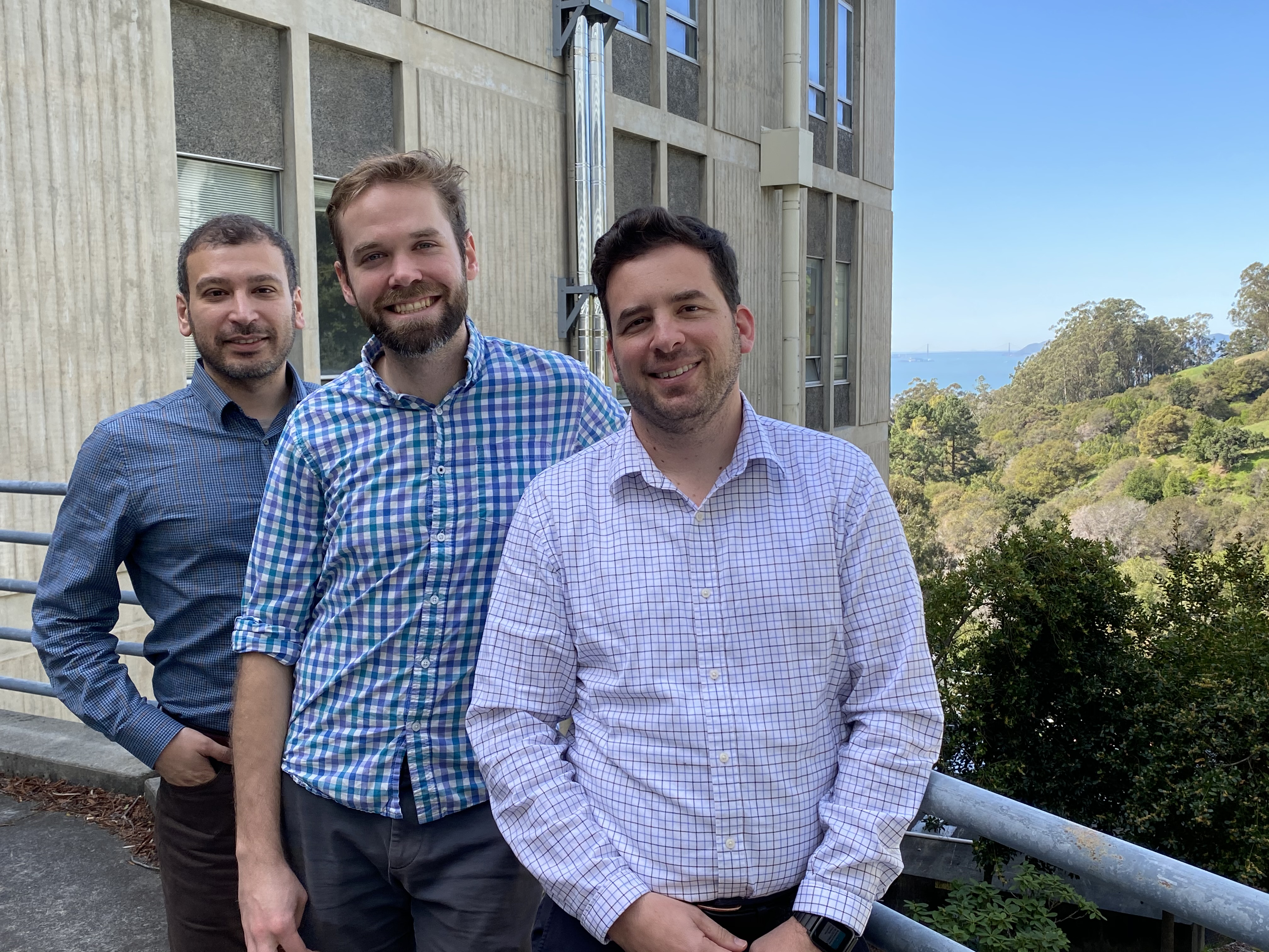 Left to Right: Ahmet Kusoglu, Andrew Crothers and Adam Weber