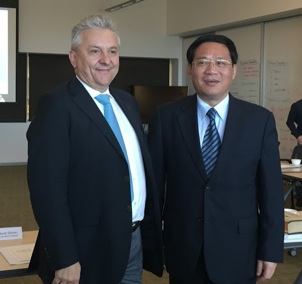 LI Qiang, Governor of Zhejiang Province with Dr. Horst Simon