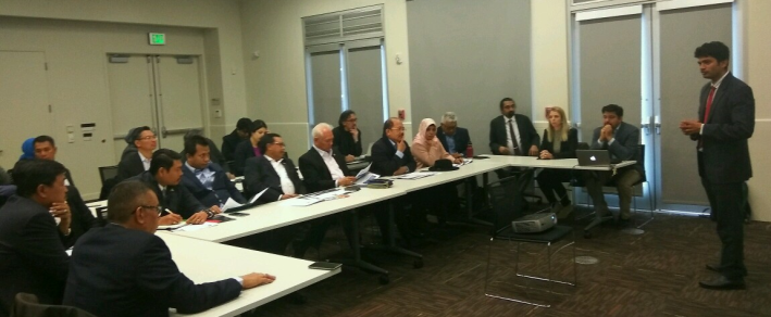 Indonesian Members of Parliament at Berkeley Lab